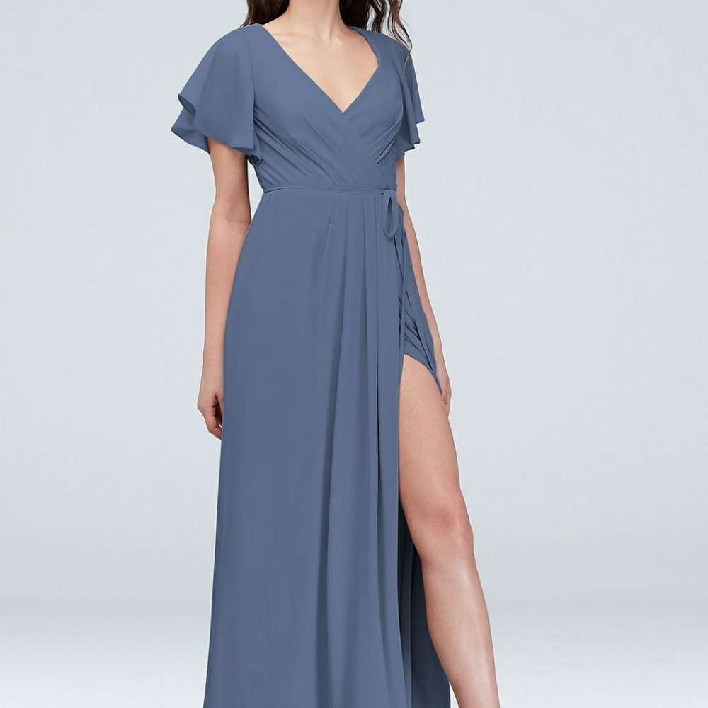 NWT David's Bridal Wrap Bridesmaid's Dress